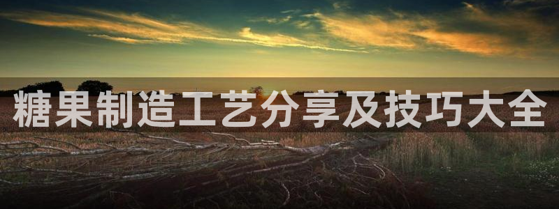 彩神v8几个版本：糖果制造工艺分享及技巧大全