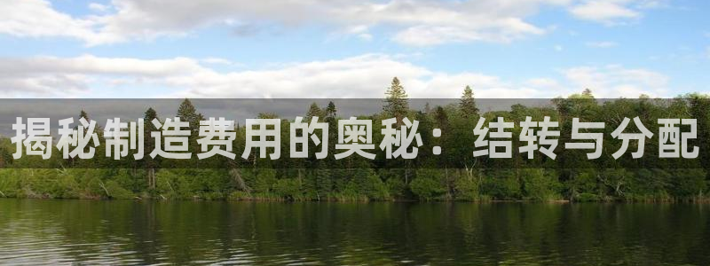 彩神赢了钱登录不上去：揭秘制造费用的奥秘：结转与分配
