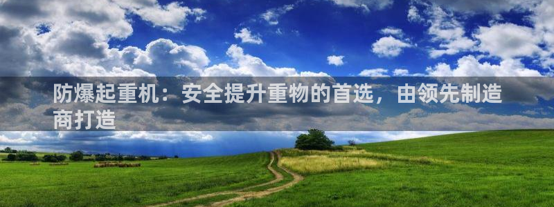 彩神v集团有限公司：防爆起重机：安全提升重物的首选，由领先制