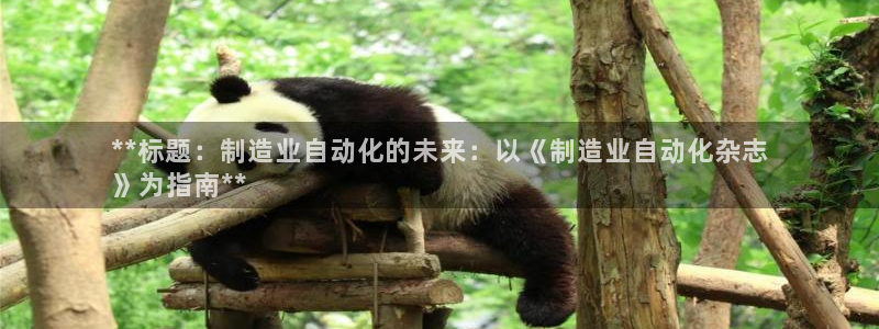 彩神是正规平台吗：**标题：制造业自动化的未来：以《制造业自