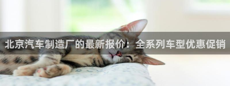 彩神v8手机客户端下载：北京汽车制造厂的最新报价：全系列车型