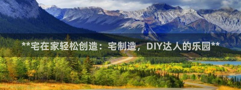 彩神iv是正规平台吗?：**宅在家轻松创造：宅制造，DIY达人的乐园**
