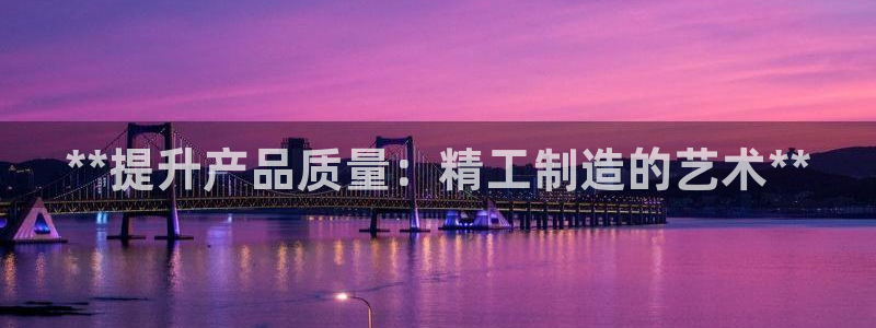 彩神vll购彩大厅大众：**提升产品质量：精工制造的艺术**