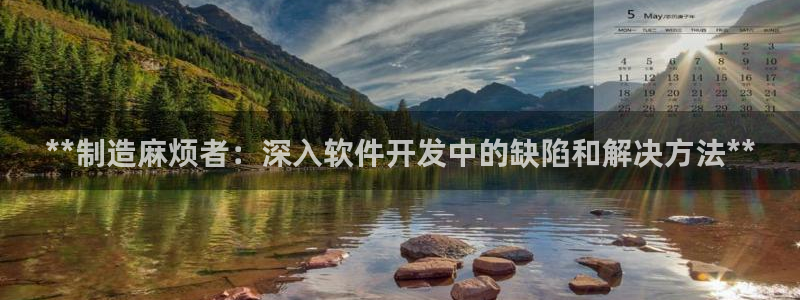 彩神v下载安装：**制造麻烦者：深入软件开发中的缺陷和解决方法**