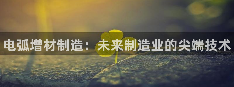 彩神通关注码金码对应码：电弧增材制造：未来制造业的尖端技术